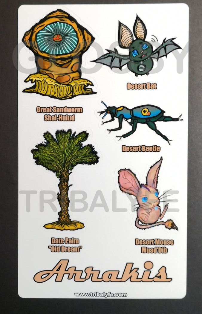 Avatar the Last Airbender Vinyl Sticker Sheet