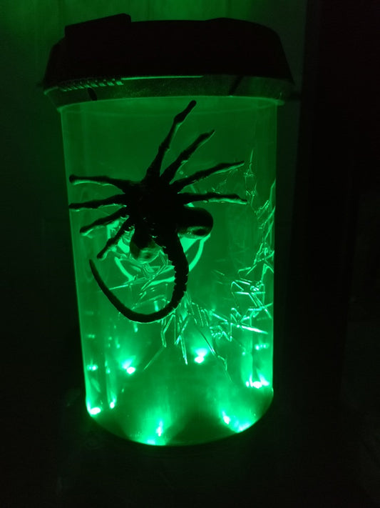 Alien Romulus 2024 Regal Popcorn Bucket Featuring Facehugger Stasis Chamber LED Tank