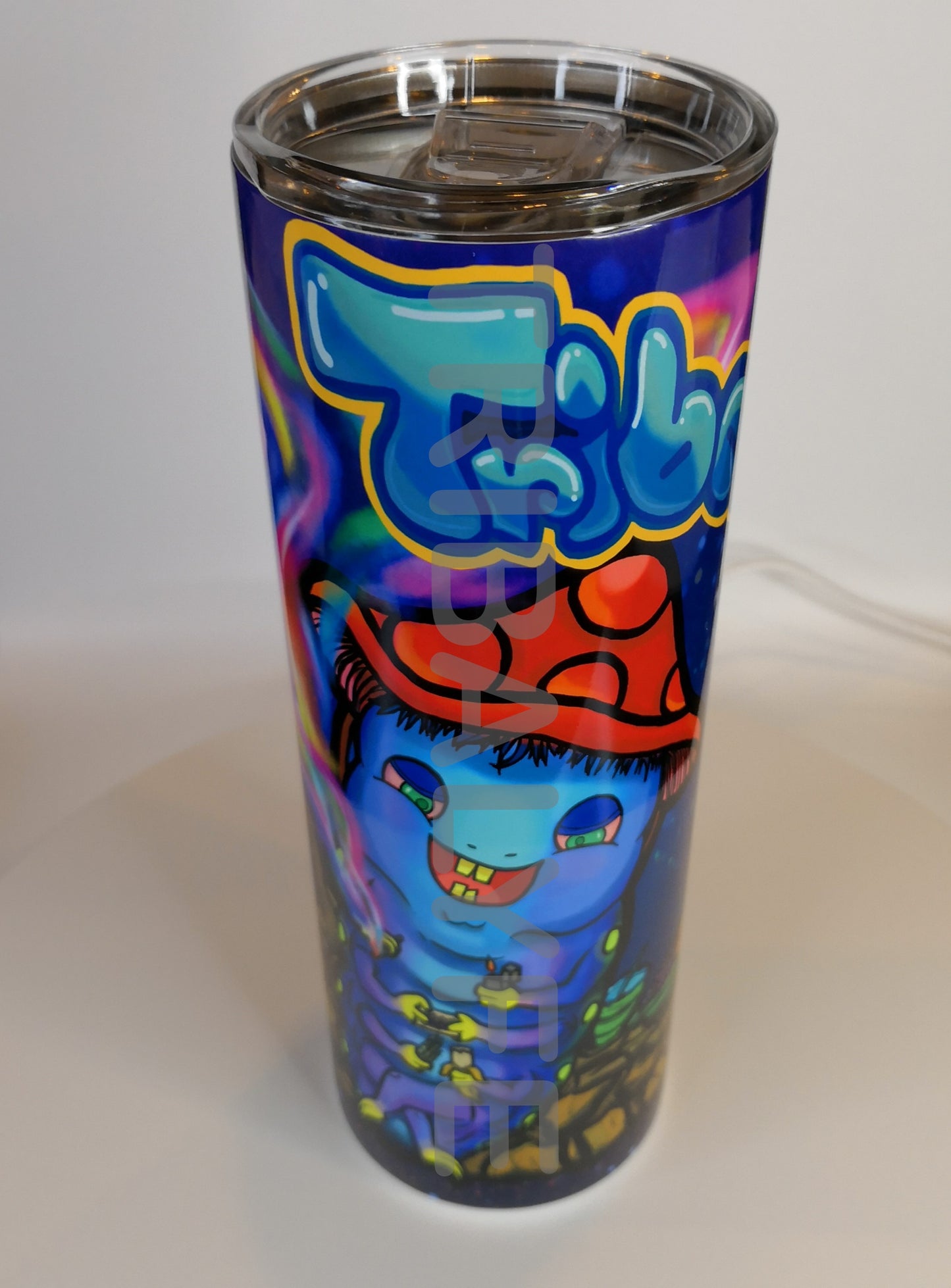 Trippy Collection: Ganja Caterpillar - Stainless Steel Skinny Tumblers